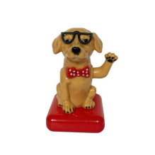 Decorative souvenir dog, brown