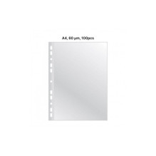 AD Class Document sleeves A4 transparent 60 microns, 100 pcs per pack (A4CC60-100)