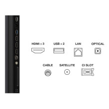 TCL C69KS 65C69KS 165,1 cm (65 colių) televizorius 4K Ultra HD Smart TV Wi-Fi Metallic