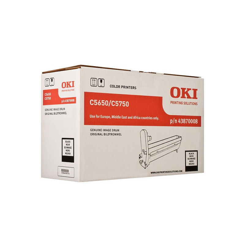 OKI 43870008 juoda
