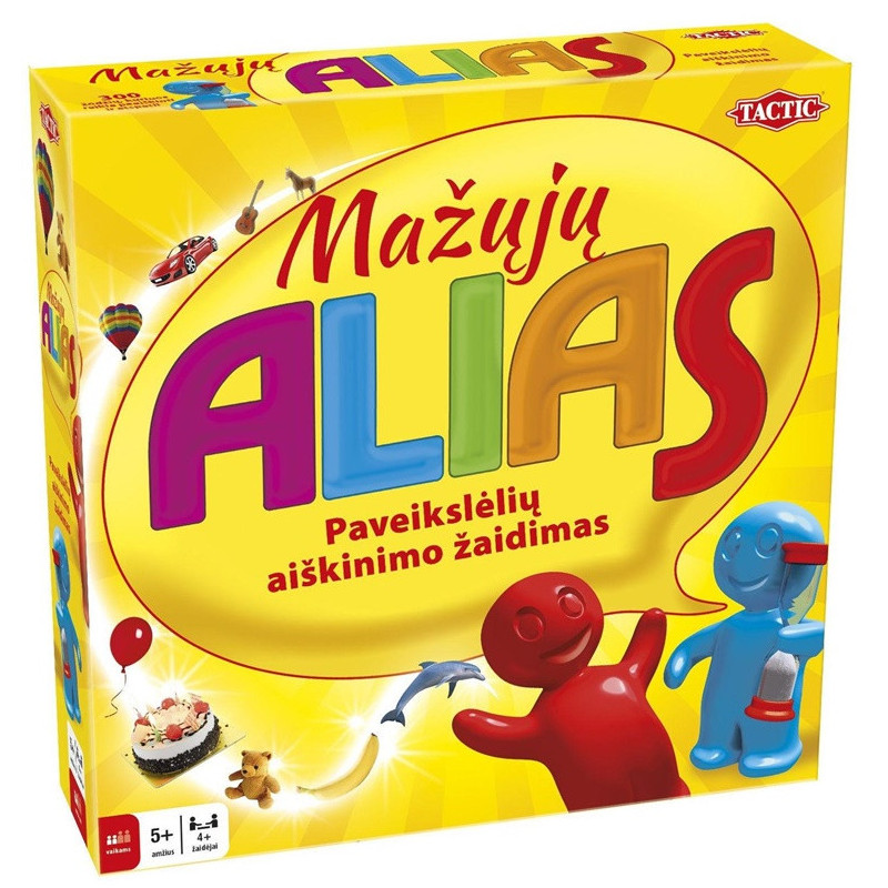 Alias board game Tactic Mažųjų Alias, LT