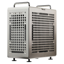 Midi Cooler Master Qube 540 Midi Tower ATX Gehäuse Glasfenster mėnulio akmuo