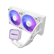 ASRock Pro White 240 ARGB aušinimas