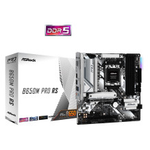 Asrock B650M Pro RS AMD B650 Lizdas AM5 micro ATX Asrock B650M Pro RS AMD B650 Lizdas AM5 micro ATX
