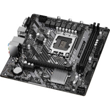 Asrock H610M-HVS / M.2 R2.0 Intel H610 LGA 1700 micro ATX plokštė Asrock H610M-HVS / M.2 R2.0 Intel H610 LGA 1700 micro ATX plokštė