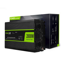 Green Cell INV11 power adapter / inverter Auto 2000 W Black Green Cell INV11 power adapter / inverter Auto 2000 W Black