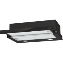 Virtuvės gaubtas - Gorenje TH62E4BG 450 m³ / h, 3 greičiai, LED apšvietimas, Juoda Virtuvės gaubtas - Gorenje TH62E4BG 450 m³ / h, 3 greičiai, LED apšvietimas, Juoda
