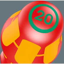 Wera 167 i / 6 Schraubendrehersatz Kraftform Plus Serie 100 (rot / gelb, 6-teilig, Black Point Spitze)