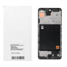 FIXCELL LCD ekranas, skirtas SAMSUNG A51 4G AMOLED su frame juodu (keisti stiklą) FIXCELL LCD ekranas, skirtas SAMSUNG A51 4G AMOLED su frame juodu (keisti stiklą)