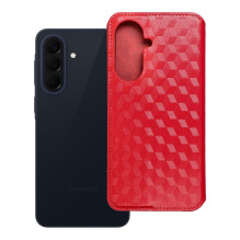 Flip case for Samsung A57 5G Cubic Book red Flip case for Samsung A57 5G Cubic Book red