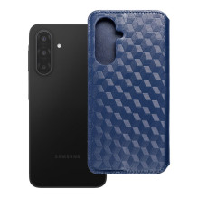 Flip case for Samsung A17 Cubic Book blue