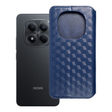 Atverčiamas dėklas Xiaomi Redmi NOTE 15 5G Cubic Book, mėlynas