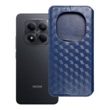 Atverčiamas dėklas Xiaomi Redmi NOTE 15 PRO Plus 5G Cubic Book, mėlynas Atverčiamas dėklas Xiaomi Redmi NOTE 15 PRO Plus 5G Cubic Book, mėlynas