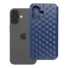 Flip case for iPhone 17 / 18 Cubic Book blue Flip case for iPhone 17 / 18 Cubic Book blue
