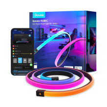 Išmanioji Apšvietimas - Govee H61C3 Išmanusis Juostos Šviesos Wi-Fi / Bluetooth, Multicolor, Juoda / Balta Išmanioji Apšvietimas - Govee H61C3 Išmanusis Juostos Šviesos Wi-Fi / Bluetooth, Multicolor, Juoda / Balta