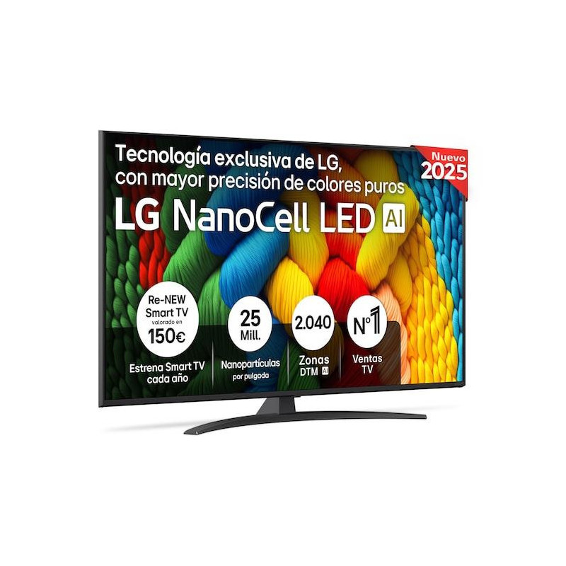 TV SET LCD 55" 4K / 55NANO81A6A LG