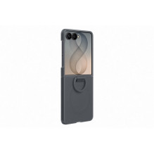 EF776CBE Silicone Ring Magnet Samsung Galaxy Flip 8, Black
