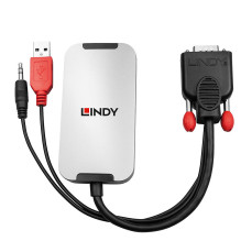 Adapter - LINDY VGA to DisplayPort Converter, 1920x1080@60Hz, Black Adapter - LINDY VGA to DisplayPort Converter, 1920x1080@60Hz, Black