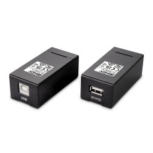 USB Prailginimas - LINDY USB 2.0 Cat.6 Prailginimas 480Mbps 150m, Juodas USB Prailginimas - LINDY USB 2.0 Cat.6 Prailginimas 480Mbps 150m, Juodas