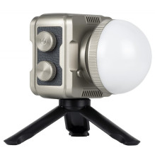 Apšvietimo Įranga - Newell Zora Mini 40 RGB LED Šviesa, 2700K-6500K, 4500 mAh Baterija Apšvietimo Įranga - Newell Zora Mini 40 RGB LED Šviesa, 2700K-6500K, 4500 mAh Baterija