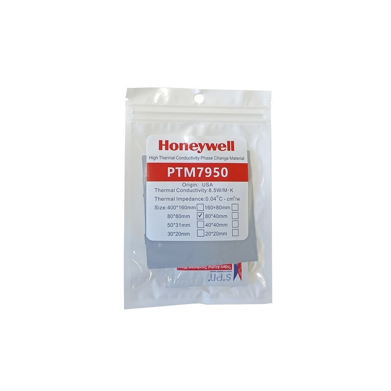 Šilumos kilimėlis - Honeywell PTM7950 8.5 W / m·K, 0-125°C