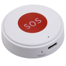 Skubios Pagalbos Prietaisas - TUYA Wireless Smart SOS Button, Wi-Fi, 150 m Range