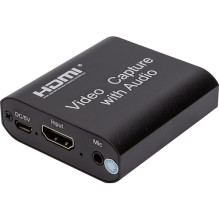 Vaizdo įrašų įrašymo įrenginys - POWER PLANT 4K HDMI USB Capture 30Hz, Loop-Out
