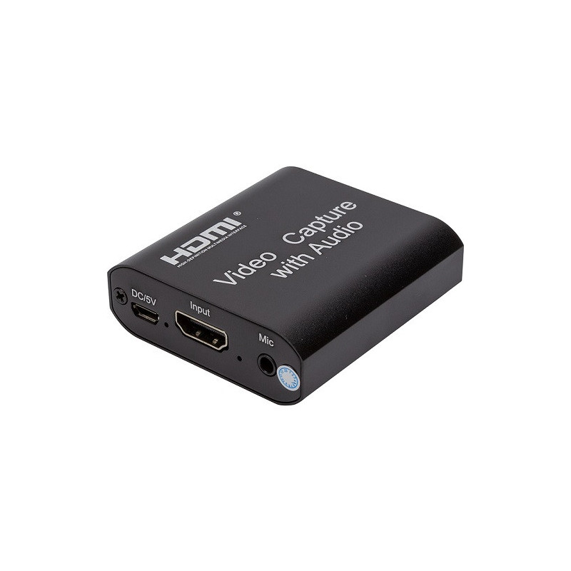 Vaizdo įrašų įrašymo įrenginys - POWER PLANT 4K HDMI USB Capture 30Hz, Loop-Out