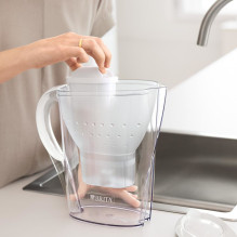 Vandens Filtras - BRITA Marella 2,4L Su 2 MAXTRA Filtrais Baltas Vandens Filtras - BRITA Marella 2,4L Su 2 MAXTRA Filtrais Baltas