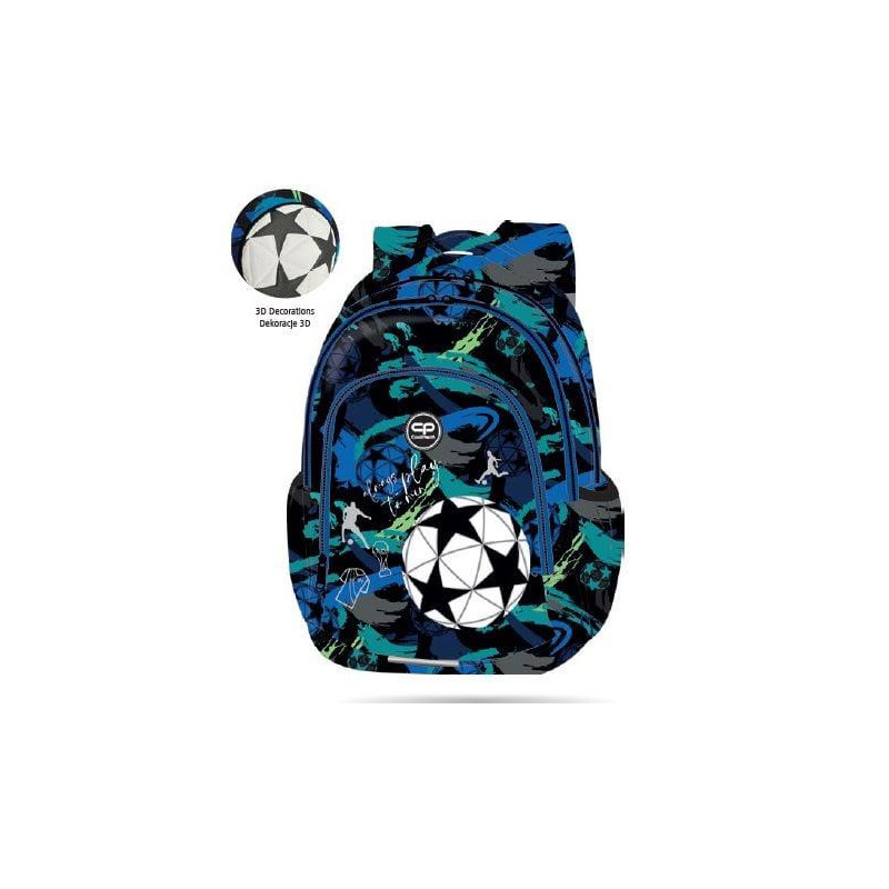 Kuprinė CoolPack F162967, mėlyna, 42 cm x 34 cm x 20 cm