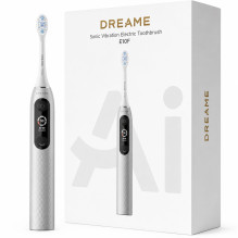 Dreame Elektrinis dantų šepetėlis su garso vibracija E10F Rinkinys Silver Dreame Elektrinis dantų šepetėlis su garso vibracija E10F Rinkinys Silver
