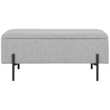 Prieškambario suoliukas Watford, šv pilka sp.,36.5x95x46cm Prieškambario suoliukas Watford, šv pilka sp.,36.5x95x46cm