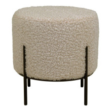 Ottoman Alford, sand color, 35.5x35.5x37cm