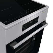 Induction stove with electric oven Gorenje GEIT5C61XPG