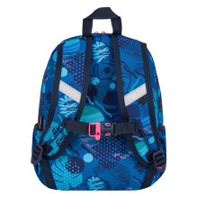 School backpack Disney Stitch, blue, 36x30x4 cm