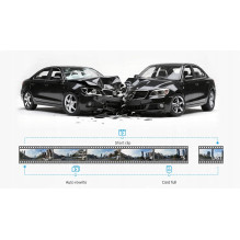 SJCam M60S Dash Cam 4K with Front camera + Wi-Fi + phone application