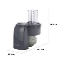 Kenwood KAX400PL Schneidaufsatz grau Kenwood KAX400PL Schneidaufsatz grau