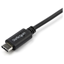 STARTECH.COM USB-C Cable Right Angled - Male/Male - 1m - USB 2.0 - USB Type-C Cable - 90 Degree USB C - USB-C to USB C -