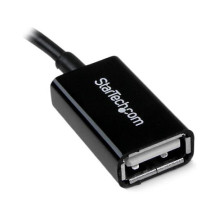 StarTech 5in Micro USB to USB OTG Host Adapter M/F StarTech 5in Micro USB to USB OTG Host Adapter M/F
