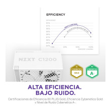 1200W NZXT C Series C1200 Power Supply 80+ Gold White PA-2G2BW-E