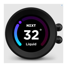 K NZXT Kraken Elite 280 RGB, black water cooling for AMD and Intel CPU
