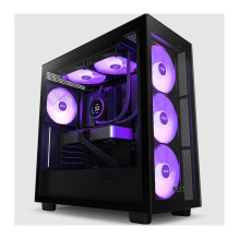 K NZXT Kraken Elite 280 RGB, black water cooling for AMD and Intel CPU