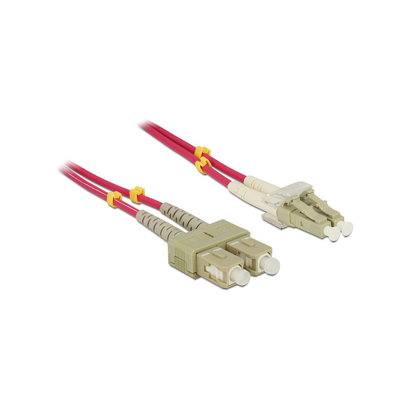 Delock Cable Fiber Optic Cable LC SC Multimode OM4 10 m