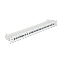 Delock 19? Patch panel 24 Port Cat.6A grey Delock 19? Patch panel 24 Port Cat.6A grey