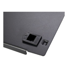 Inter-Tech 19" blank plate, black 1HE, clipped Inter-Tech 19" blank plate, black 1HE, clipped