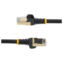 STARTECH.COM 7,5m CAT6a-Kabel - Black - RJ45-Ethernet-Kabel - Snagless - STP - Copper wire - 10 Gbit 6ASPAT750CMBK