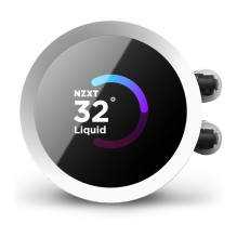 K NZXT KRAKEN 240 RGB Water Cooler Display White RL-KR240-W1 K NZXT KRAKEN 240 RGB Water Cooler Display White RL-KR240-W1