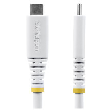 STARTECH.COM 2m USB4 Kabel 20Gbps USB-IF-zertifiziertes USB-C Kabel 240W PD EPR 4K 120Hz DP 2.1 TPE-Mantel Weiss