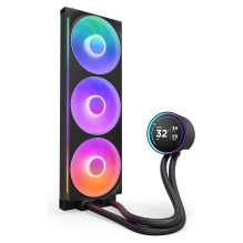 K NZXT KRAKEN Elite V2 420 RGB WaKü Black RL-KR42E-B2