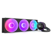 K NZXT KRAKEN Elite V2 420 RGB WaKü Black RL-KR42E-B2